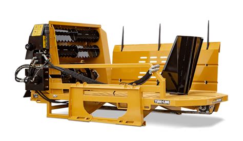 bale processor skid steer|skid steer round bale processor.